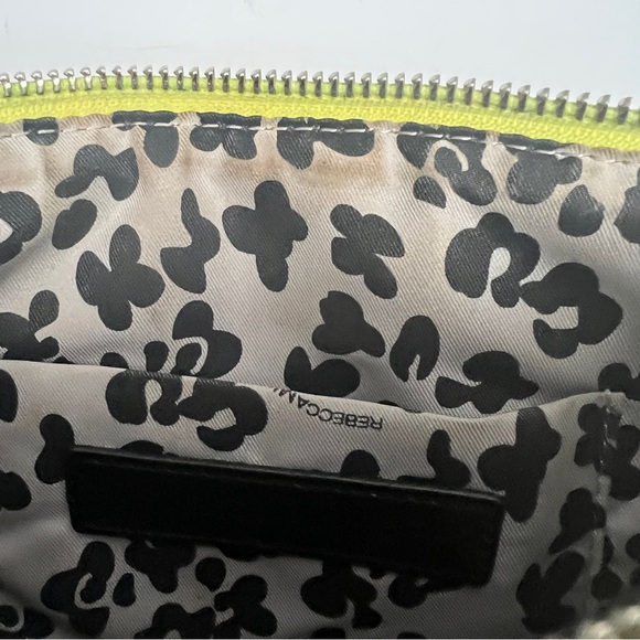 Rebecca Minkoff Love Kerry Quilted Leather Crossbody Bag Bright Yellow Casual - Picture 11 of 13